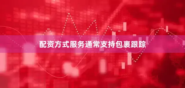配资方式服务通常支持包裹跟踪